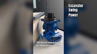 See Why Choose  TB216 218 Swing Motor Compatible Takeuchi Excavators High Torque  Durability