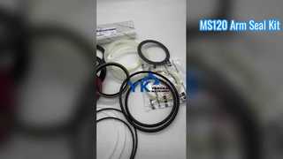 View MS120-2/5 ARM SEAL KIT Mitsubishi Excavator Dedicated Arm Seal Kit Demo